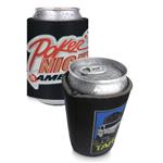 DC10144CP Slip On Bottomless Sleeve Can Cooler With Full Color Custom Imprint
